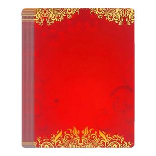 主持人手卡台词卡年会新年晚会儿童元旦司仪提词卡夹订婚婚礼朗诵演讲稿卡纸结婚发言本提示手牌红色卡片K1