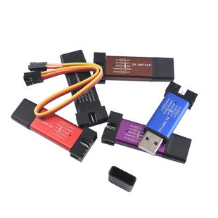 stlink STM8/STM32仿真器编程器 ST-LINK V2下载器线烧录器调试器