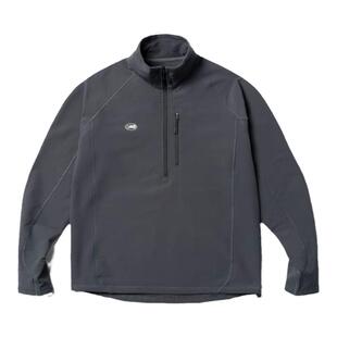 SUPERTOFU(SPTF)AW24运动户外休闲 合身剪裁  四面弹半拉链套头衫