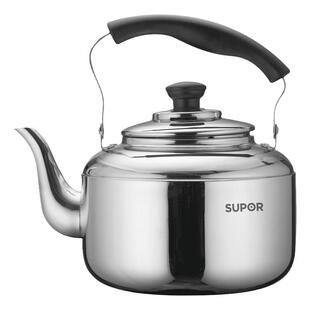 苏泊尔烧水壶304不锈钢鸣笛开水壶大容量家用明火煤燃气灶电磁炉