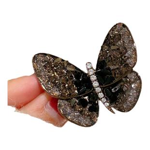 Butterfly Brooch蝴蝶枫叶防走光领口胸针胸花别针女高档无包装