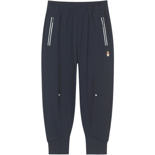 暇步士童装男童裤子春夏新款大童休闲宽松运动裤儿童防晒凉感长裤