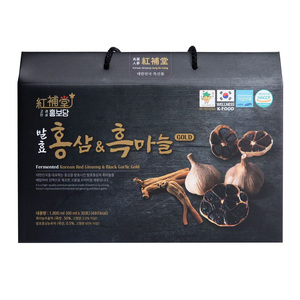 韩国进口红参礼品黑蒜汁