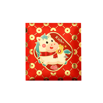 2026新款卡通马年红包袋定制LOGO