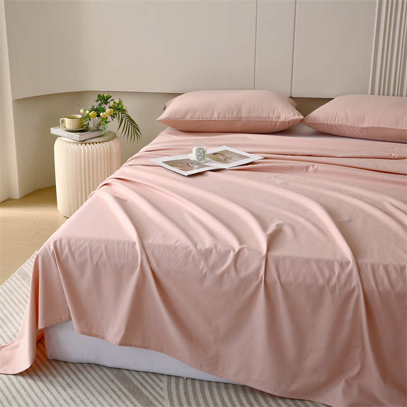 A类全棉100纯棉床单单件2025新款秋冬季加厚磨毛学生宿舍单人被单