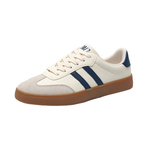 Semir男鞋德训鞋2026春季新款薄底低帮复古小白鞋经典平底休闲鞋