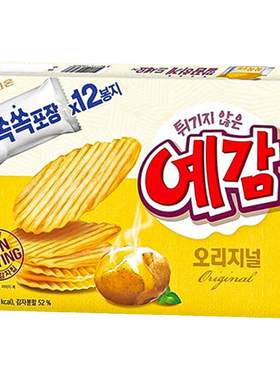 韩国进口好丽友烤薯片