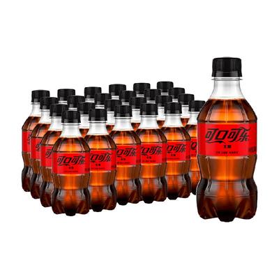 可口可乐无糖汽水300ml*24瓶整箱