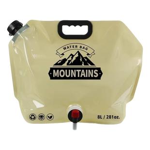 户外便携式折叠水袋大容量加厚食品级露营储水袋音乐节装水塑料袋