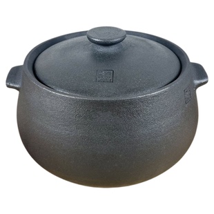 荥经黑土砂锅炖锅煲汤陶瓷明火沙锅瓦罐家用明火无釉老式陶土传统
