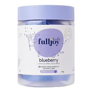 澳大利亚进口Fulljoy福乐依蓝莓FD冻干益生菌酸奶块 全家营养零食