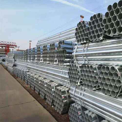 热镀锌圆管 友发去焊筋热浸镀锌管  Q235B 159*5.75 108*3.75现货