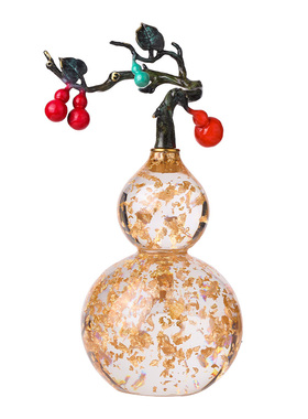 树脂新中式客厅葫芦摆件乔迁礼品