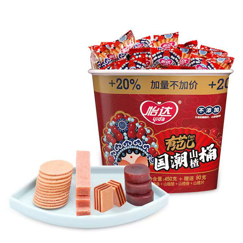 无添加国潮桶540g独立小袋装
