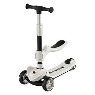 lecoco乐卡儿童滑板车宝宝1-3-6岁男女童滑滑车可坐可骑滑三合一