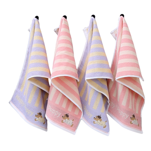 洁丽雅儿童毛巾纯棉吸水洗脸洗澡家用小毛巾全棉柔软加厚宝宝童巾