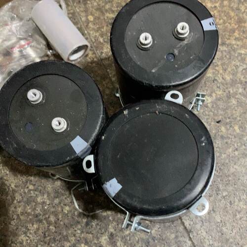 【询价】6800uF450V海立电容  高度158mm不含螺纹孔适用