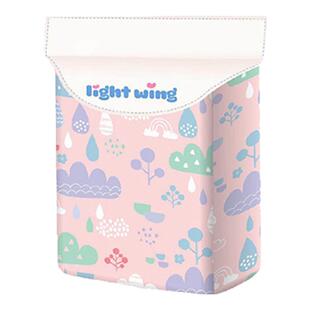 Light Wing轻翼卫生巾360mm共18片绵柔超薄夜用透气 姨妈巾卫生巾