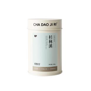 茶道吉日台湾乌龙杉林溪特级茶叶果香清香伴手礼100g罐装茶叶