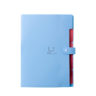 三年二班a4文件袋多层文件夹透明插页小学生用试卷整理神器初中高中生书夹子分类卷子资料册收纳风琴包大容量