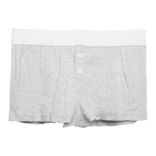 mingoto夏季灰色美式BM风透气不闷热平角短裤女防走光四角安全裤