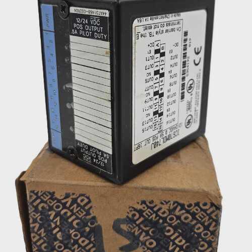 GE FANUC IC670MDL740J OUTPUT MODULE 24VDC 0.5A  [FAST SHIPPI