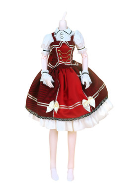 德必胜娃娃3分娃衣衣服bjd60cm
