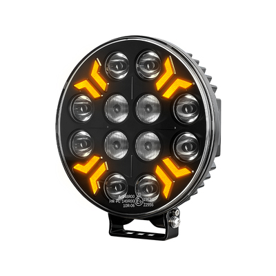 欧卡货车卡车改装led射灯12伏24V倒车灯改装挖掘机叉车灯7寸9inch