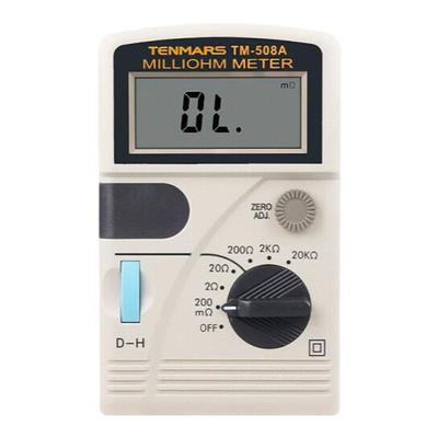 台湾泰玛斯TM508A低电阻测量仪毫欧表毫欧姆测试仪YF510/509/520