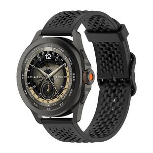 适用于小米watchS5手表s4表带新款液态硅胶s4sport表链S3运动S2/S1同款s1pro智能color2透气网洞秋冬男女腕带
