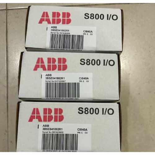 议价ABB 3BSE0041882R1 DCS模块CI840A通讯接口可冗余 原装ABB现