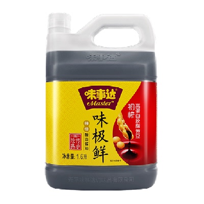 味事达生抽调味非转基因酱油