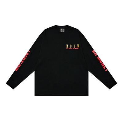 MEDM长袖国潮男士印花T恤