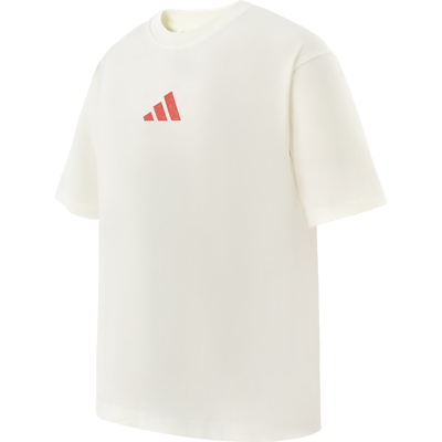 Adidas/阿迪达斯官方正品男士透气运动休闲简约圆领短袖T恤KC5626