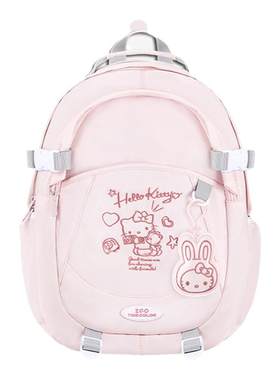 正版hellokitty儿童女孩子书包小学生女童1一3二三四五六年级轻便