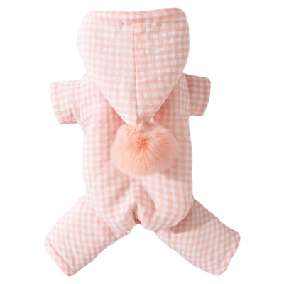 小狗狗衣服冬装加厚保暖泰迪比熊雪纳瑞小型犬宠物四脚棉衣秋冬天