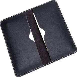 简约防皮双手机包两部手机套二合一手拿横款手工袋钱包款收纳两个