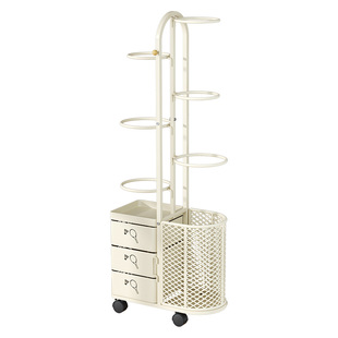 篮球收纳架家用室内足球排球瑜伽垫整理收纳筐儿童球类摆放置物架