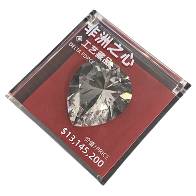 三角洲行动大红周边模型玩具