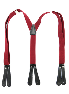 休闲风弹力帆布纽扣韩版背带夹