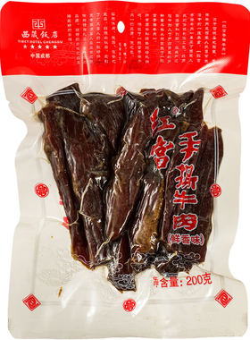 成都西藏饭店红宫手撕牛肉200g