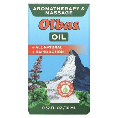 Olbas Therapeutic,芳香疗法和按摩油，0.32 盎司（10 毫升）