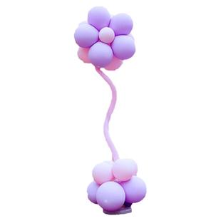 新年五瓣花气球立柱幼儿园小学托儿所学校教室舞台场景装饰布置品
