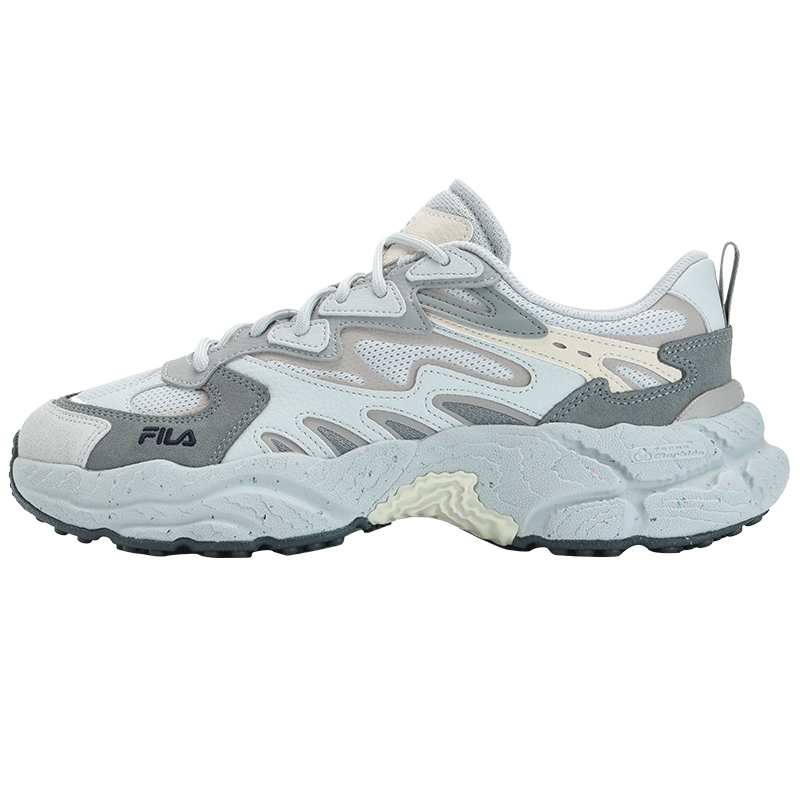 FILA斐乐蕨草鞋|休闲鞋男2025秋官方旗舰正品黑色鞋子运动鞋男鞋