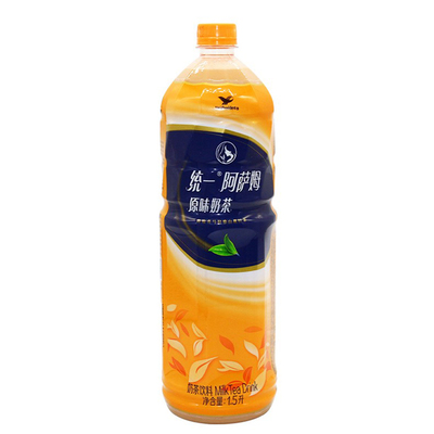 旗舰正品统一阿萨姆奶茶1.5L*6瓶