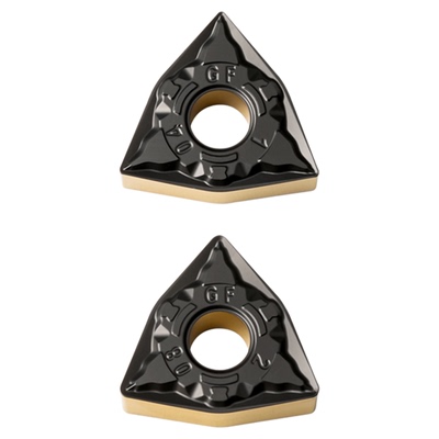 刃天下桃型数控刀片半精和粗加工