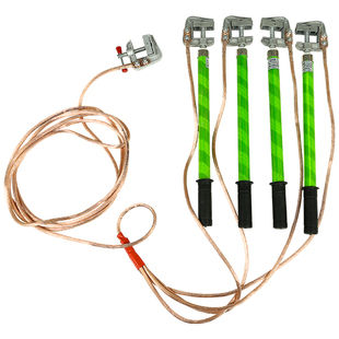 400v低压接地线35kv高压携带型短路接地线10kv配电房接地线接地棒