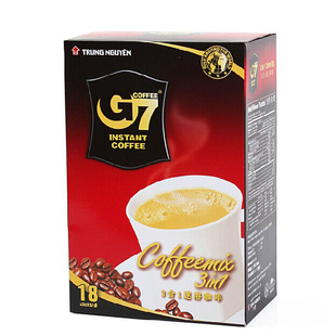 越南中原G7进口三合一速溶咖啡粉条装288g特浓3in1咖啡冲饮coffee