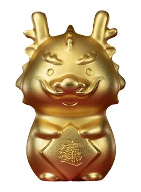 铜师傅龙宝客厅可爱龙卡通桌面家居饰品十二生肖龙年吉祥物礼物