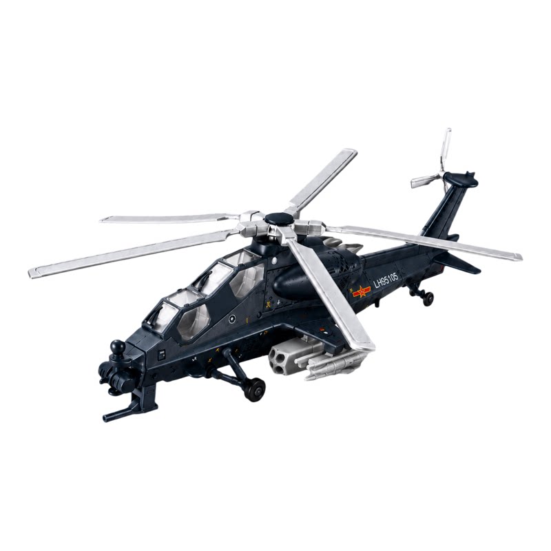 旭嘉1:72直10武直10武装飞机模型